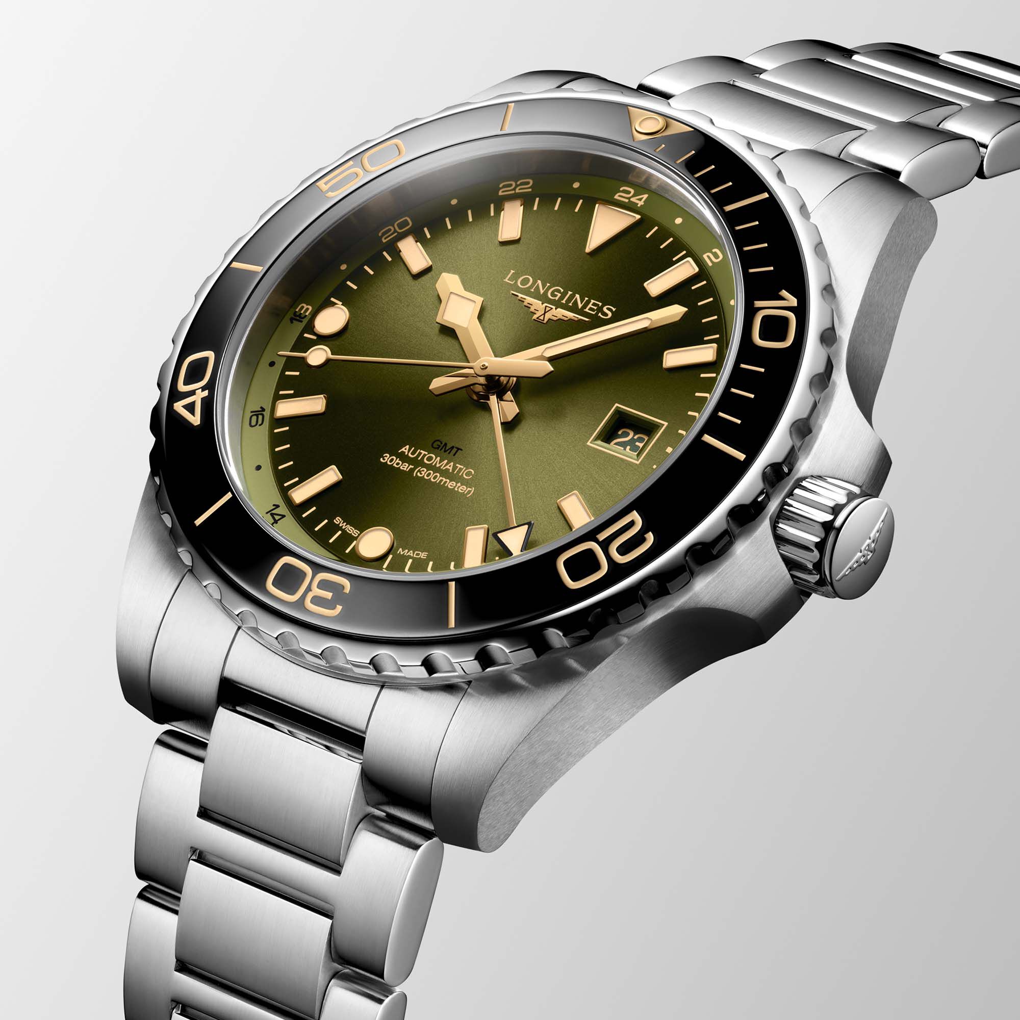 Longines HydroConquest GMT 43 mm Stainless Steel Maison Birks